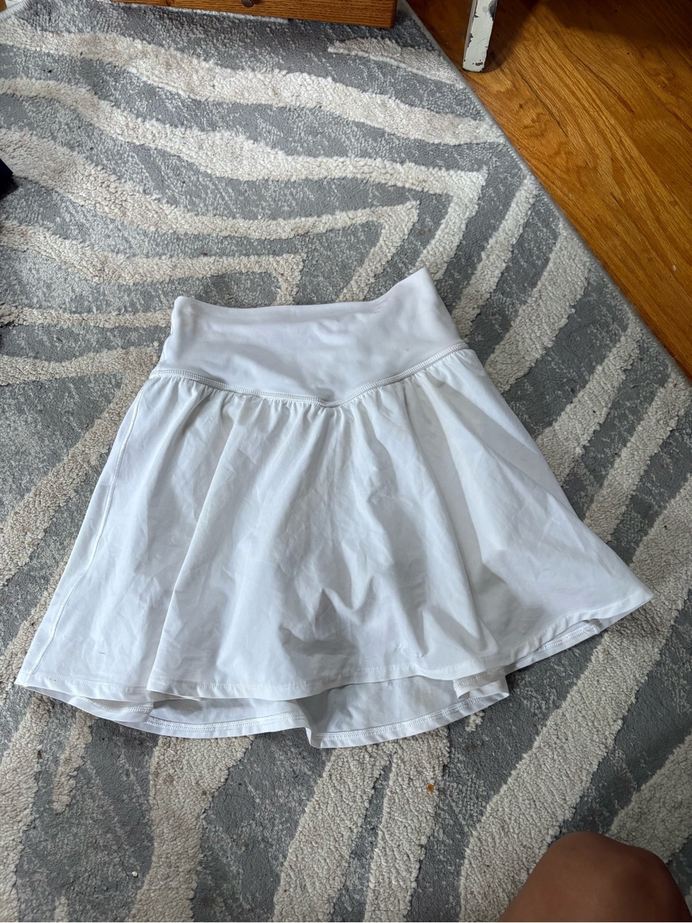 Aerie offline white high waisted tennis skirt